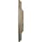 Ekena Millwork Leaf Ceiling Medallion (Canopies up to 4 3/4"), 11 3/8"OD x 3 5/8"ID x 1 1/8"P, Gobi Desert Crackle CM11LFGDC - alternate 3